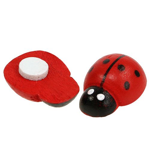 Artikel Decoratieve lieveheersbeestjes om te lijmen 1,5cm rood 360st