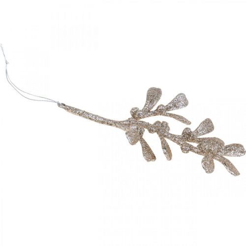 Floristik24 Decoratieve maretak hanger kerstboomversiering 16,5 cm 12 stuks
