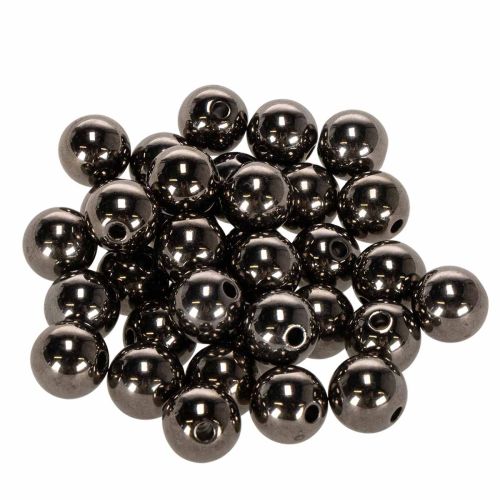 Sierkralen antraciet metallic 14mm 35 st