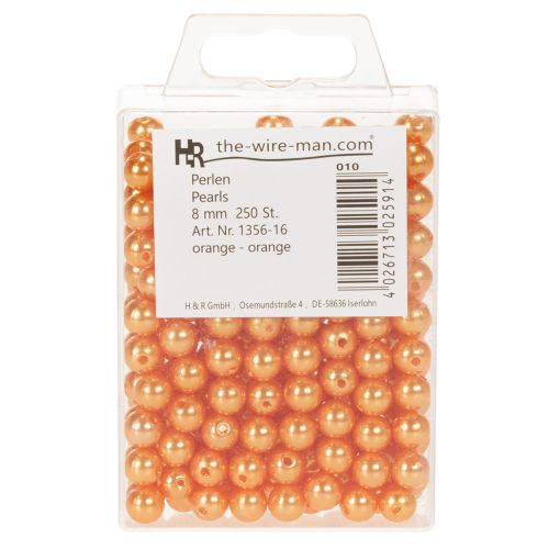 Decoratieve oranje kralen, 8