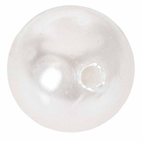 Decoratieve kralen wit Ø20mm 12 st | Floristik24.nl
