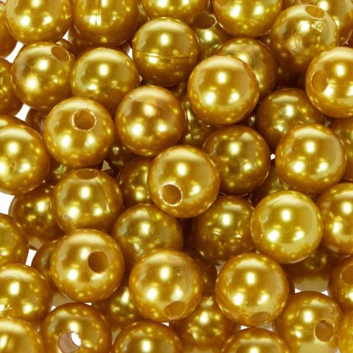 Sierkralen Ø10mm goud 115 st | Floristik24.nl