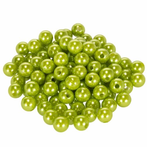 Decoratieve kralen Ø10mm groen 115 stuks kopen | Floristik24.nl