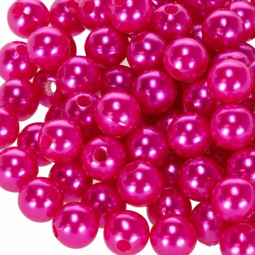 Decoratieve kralen Ø10mm roze 115 st | Floristik24.nl