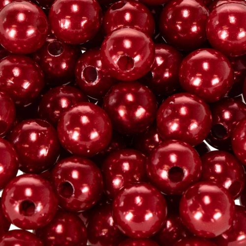 Sierkralen Ø10mm rood 115 st | Floristik24.nl
