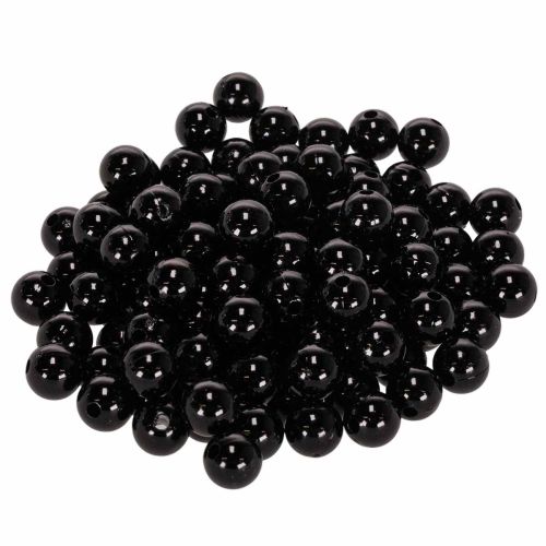 Decoratieve kralen Ø10mm zwart 115 st kopen | Floristik24.nl