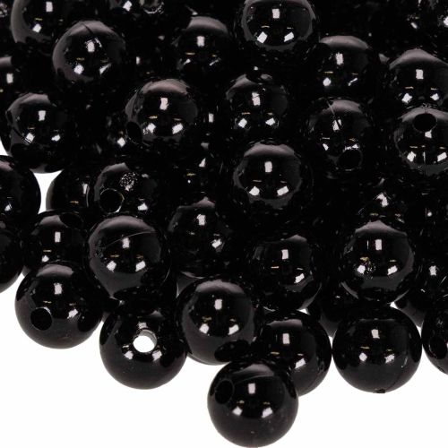 Decoratieve kralen Ø10mm zwart 115 st | Floristik24.nl