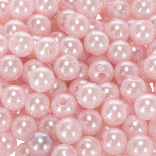 Decoratieve kralen Ø8mm Roze 250 stuks | Floristik24.nl