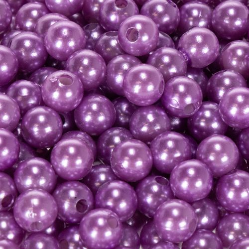 Decoratieve kralen Ø8mm Violet 250 stuks | Floristik24.nl