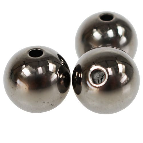 Artikel Sierkralen antraciet metallic 14mm 35 st