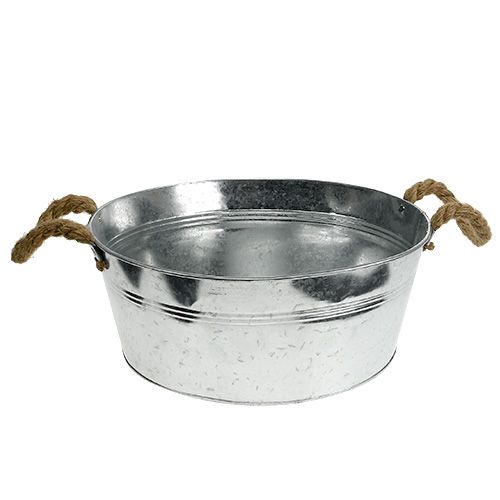 Floristik24 Decoratieve plantenbak rond Ø35cm