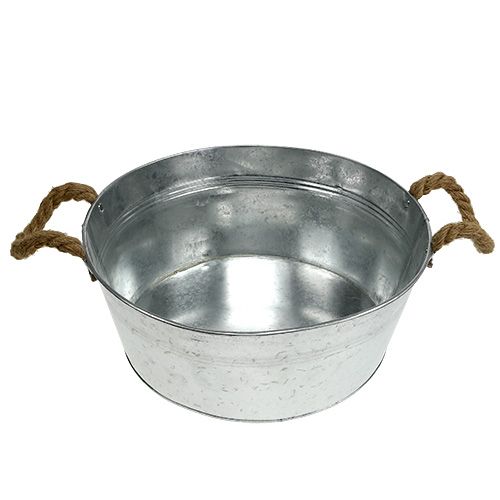 Floristik24 Decoratieve plantenbak rond Ø35cm