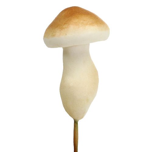 Artikel Decoratieve paddestoel op draad 3cm - 5cm 24 st