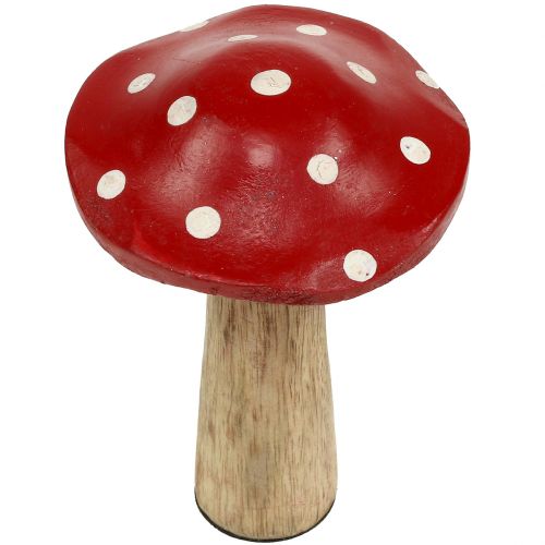 Floristik24 Paddenstoelen van hout 14cm 6st