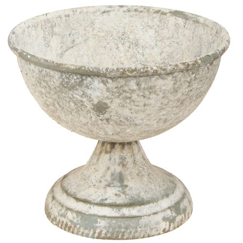 Artikel Decoratieve trofee metalen beker in antiek Ø12cm H10.5cm 2st
