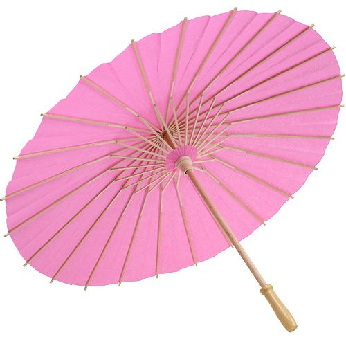 Floristik24 Decoratieve kap roze Ø60cm H42cm