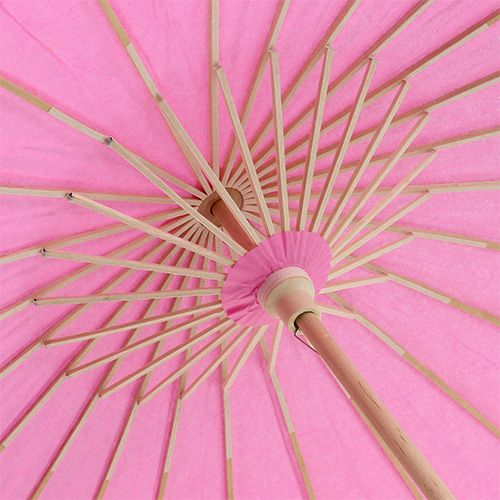 Floristik24 Decoratieve kap roze Ø60cm H42cm