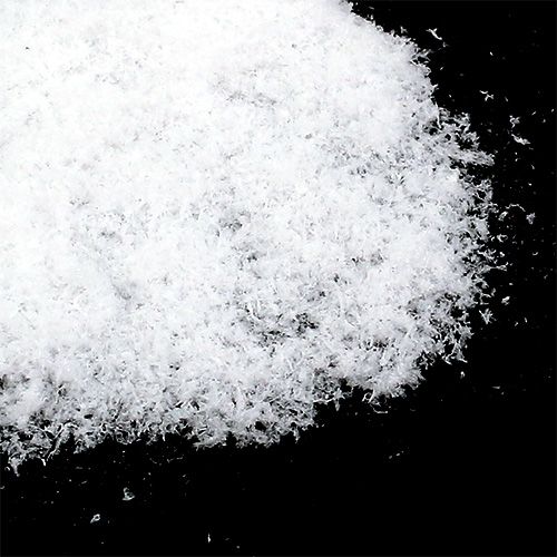 Decoratieve sneeuw fijn wit 12g