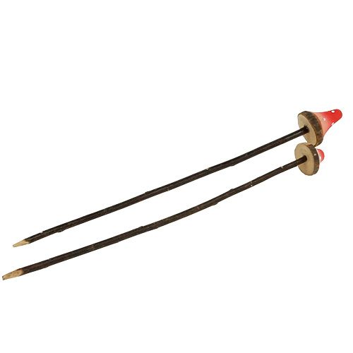 Paddenstoel op de stok 28cm - 29cm 12st