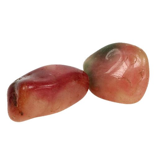 Floristik24 Sierstenen roze-crème glanzend 4cm - 6cm 1kg