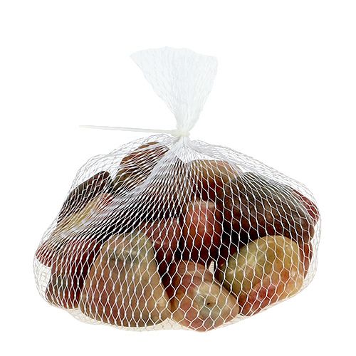 Floristik24 Sierstenen roze-crème glanzend 4cm - 6cm 1kg