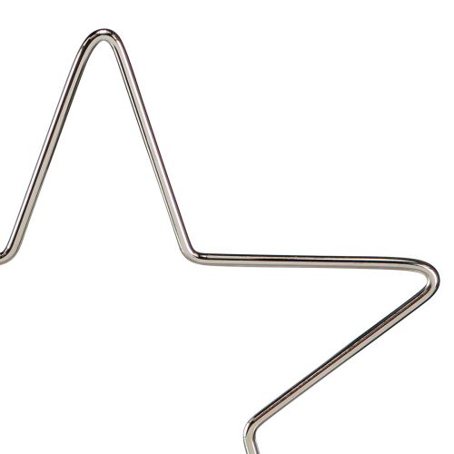 Artikel Decoratieve ster om kerstster op te hangen zilver Ø15cm 6 st