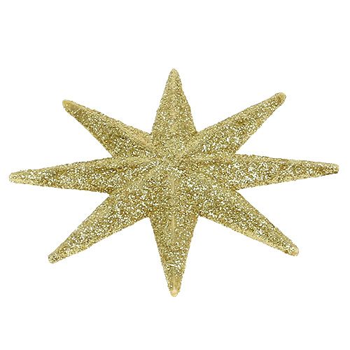 Floristik24 Decoratieve sterren goud Ø5cm 20 st