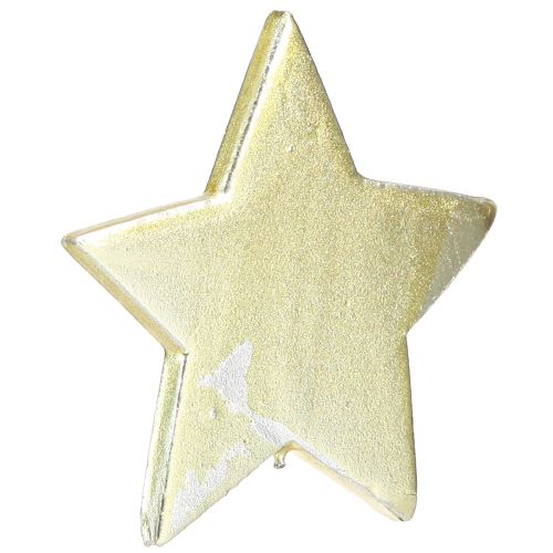 Artikel Decoratieve sterren strooidecoratie goud Ø3-7cm – 2e keus – 44 stuks
