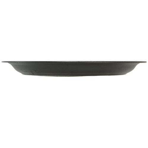 Artikel Decoratief bord metaal kom decoratief bord antraciet Ø26cm 2 stuks