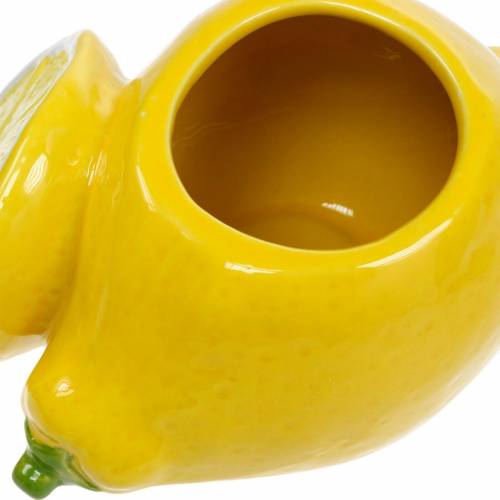 Floristik24 Decoratieve pot citroenvaas citrusvruchten keramiek zomerdecoratie