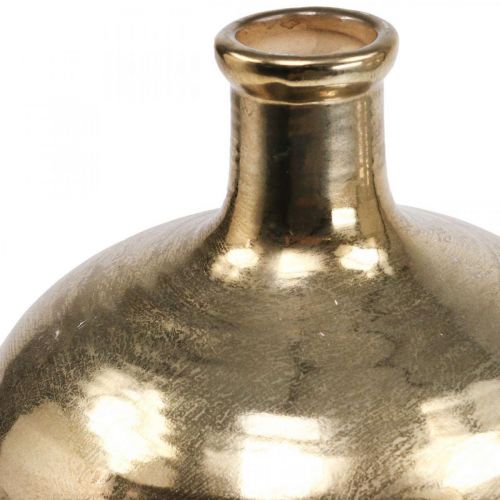 Artikel Decoratieve Vaas Zwart/Goud Keramiek Vaas Large Ø21cm H37.5cm