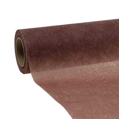 Floristik24 Decoratiefleece 60cm x 20m bruin