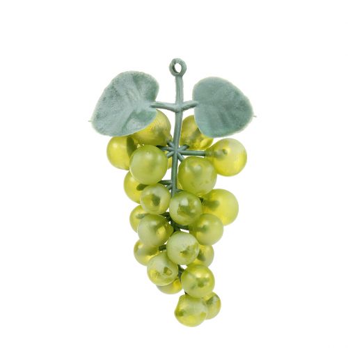 Decoratieve druiven klein groen 10cm