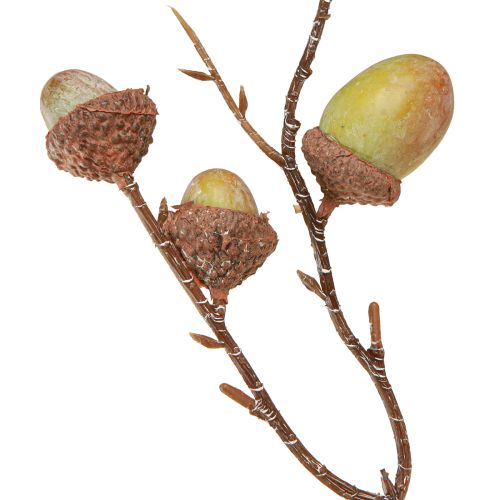 Artikel Decoratieve tak eikels decoratie groene herfstdecoratie kunstmatig 80cm