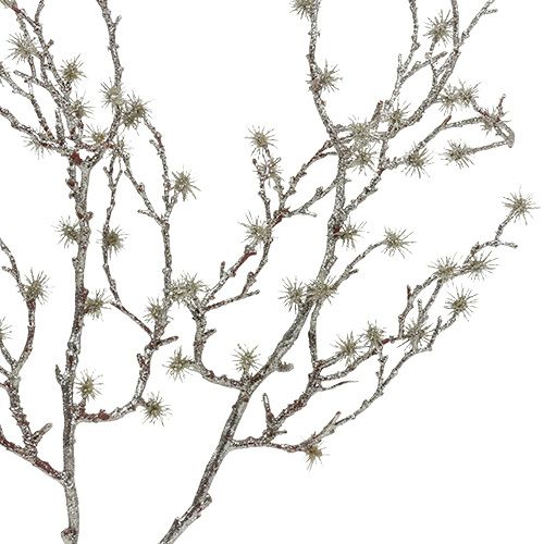 Floristik24 Decoratieve tak 75cm met mica 3st