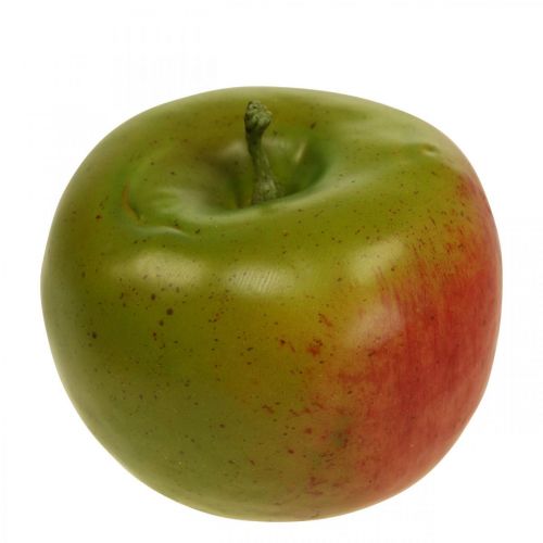 Floristik24 Deco appel rood groen, deco fruit, eetdummy Ø8cm