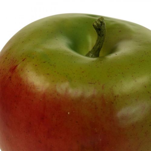 Floristik24 Decoratief appel rood groen, decoratief fruit, eetdummy Ø8cm