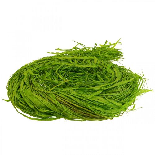 Artikel Decoratieve raffia voor het maken van natuurlijke raffia raffia appelgroen 200g