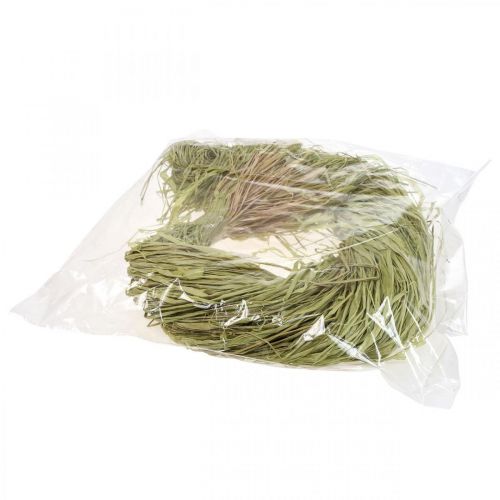 Artikel Decoratieve raffia voor het vervaardigen van natuurlijke raffia raffia limoen 200g