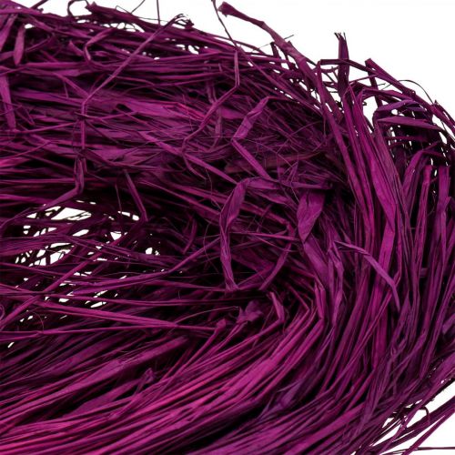 Artikel Decoratieve raffia voor handwerk Natuurlijke raffia raffia violet 300g