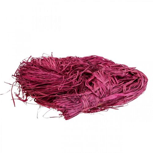 Floristik24 Decoratieve raffia voor het vervaardigen van natuurlijke raffia raffia kaasjeskruid 300g