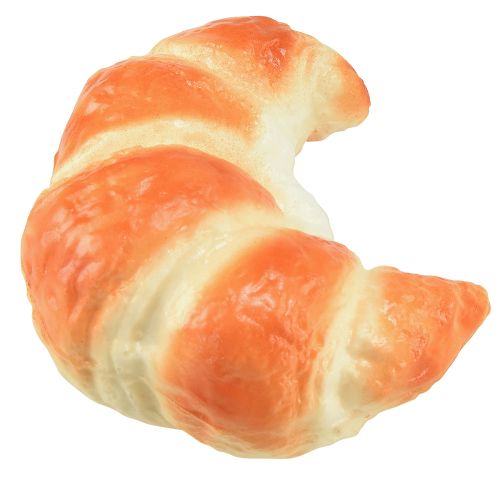 Decoratieve croissant kunstvoerdummy 10cm 2st