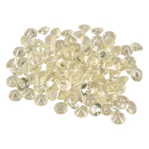 Floristik24 Decoratie Diamanten Bruiloft Decoratie Champagne 12mm 150 Stuks