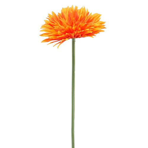 Floristik24 Decoratieve Gerbera Oranje Ø15cm L88cm