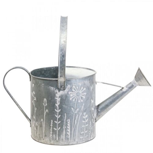 Floristik24 Decoratieve gieter metaal voor planten plantenbak H28cm
