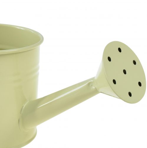Artikel Decoratieve gieter pastelkleuren metaal Ø11cm H10cm 8 st