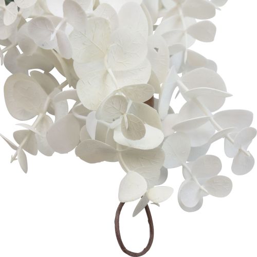 Artikel Decoratieve slinger plantenslinger eucalyptus kunstrozen droge look 170cm gebleekt