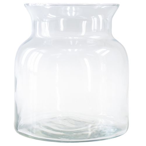 Artikel Decoratieve glazen vaas lantaarn glas helder Ø18cm H20cm