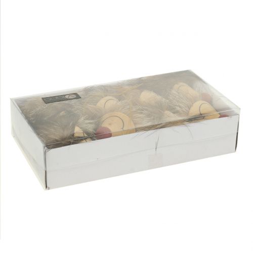 Floristik24 Decoratieve hanger egel met vacht 6,5cm 8 st