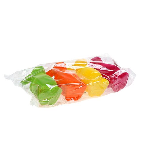 Floristik24 Decoratief konijntje, geassorteerde kleuren 23cm 4 stuks
